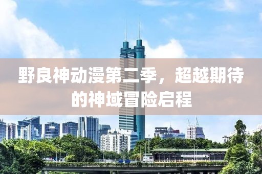 野良神動漫第二季，超越期待的神域冒險啟程