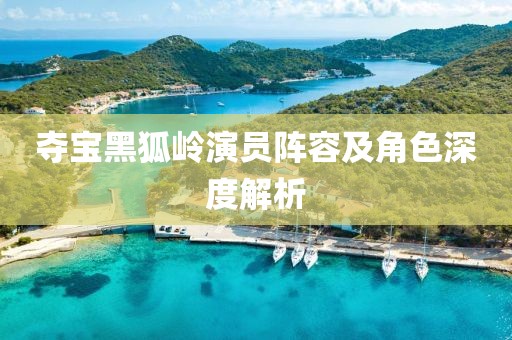 奪寶黑狐嶺演員陣容及角色深度解析